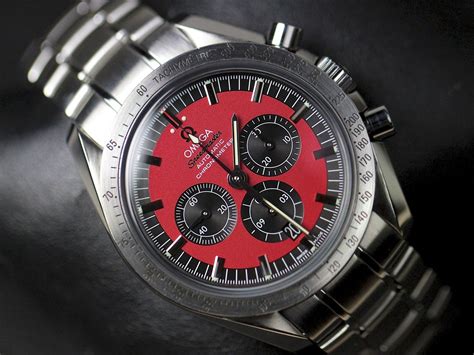 omega speedmaster schumacher red|omega speedmaster michael schumacher.